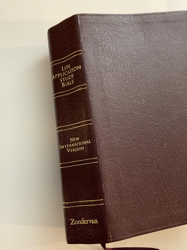 Life application study bible - application,